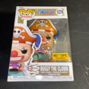 Funko Pop Pirate Clown Figure with Red and Blue